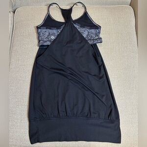 Lululemon Athletica Black No Limits 2-in-1 Tank